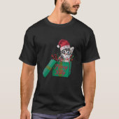 Merry Kitty, Frohe Weihnachten T-Shirt (Vorderseite)
