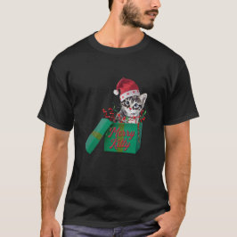 Merry Kitty, Frohe Weihnachten T-Shirt