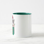 Merry Kitty, Frohe Weihnachten Tasse (Zentrum)
