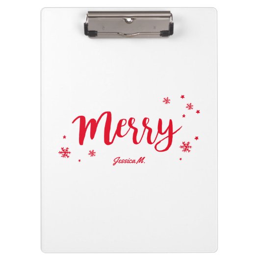 Merry Klemmbrett (Vorderseite)