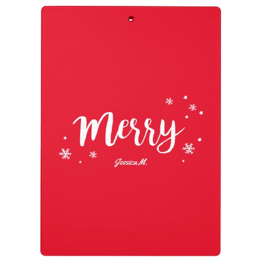 Merry Klemmbrett (Rückseite)