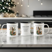 Merry Knittmas Weihnachten stürzen Zweifarbige Tasse