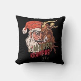 Merry Krampus Beängstigend Santa Horror Weihnachte Kissen