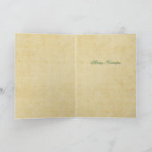 Merry Krampus Christmas Cards Feiertagskarte (Innenseite)