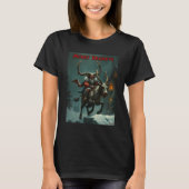 Merry Krampus Demon T-Shirt (Vorderseite)