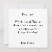 Merry Krampus Funny Irreverent Weird Holiday (Rückseite)