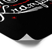 Merry Krampus German Folklore Christmas For Krampu Poster (Ecke)