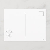 Merry Krampus Grußkarte Feiertagspostkarte (Rückseite)