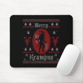 Merry Krampus Horror Soky Evil Funny Ugly Christma Mousepad (Mit Mouse)