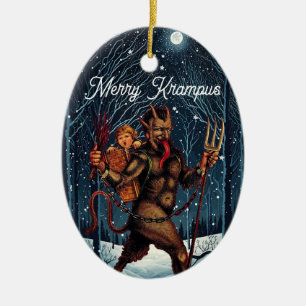Merry Krampus Ornament