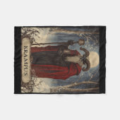 Merry Krampus Pajama Funny Christmas Horror Ugly S Fleecedecke (Vorderseite (Horizontal))