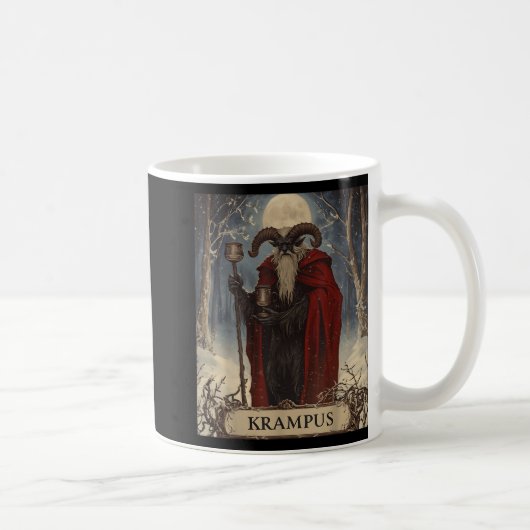 Merry Krampus Pajama Funny Christmas Horror Ugly S Kaffeetasse (Rechts)