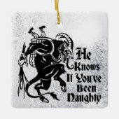Merry Krampus Tree Ornament (Vorderseite)