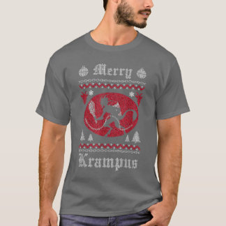 Merry Krampus, Ugly Christmas Sweater, Merry Chris T-Shirt