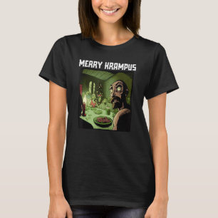 Merry Krampus Weihnachts Xmas Horror Ugly Sweater T-Shirt