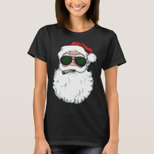 Merry Kushmas Weihnachtsrauchen Unkraut Weihnachte T-Shirt