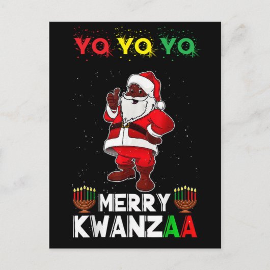 Merry Kwanzaa Karenga Postkarte (Vorderseite)