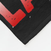 Merry Laxmas-hässliche Weihnachtslacrosse Santa Re Fleecedecke (Ecke)