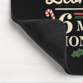 Merry Leon Day Weihnachten Ckwards Funny Christmas Mousepad (Ecke)