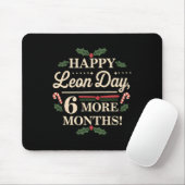 Merry Leon Day Weihnachten Ckwards Funny Christmas Mousepad (Mit Mouse)