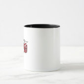Merry Librarian Christmas Book Lover Library Tasse (Zentrum)