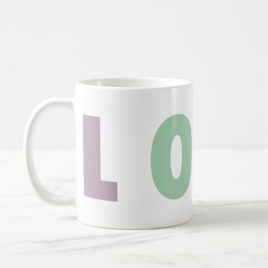 MERRY LIEBE JOY | FARBENE WEIHNACHTSMITTEL KAFFEETASSE (Links)