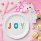 MERRY LIEBE JOY | FARBENE WEIHNACHTSMITTEL PAPPTELLER (Party)