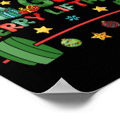 Merry Liftmas kein Lift Kein Weihnachten Geschenke Poster (Ecke)