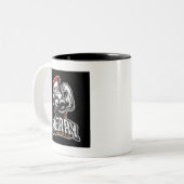 Merry Liftmas Santa Tasse (Vorderseite Links)