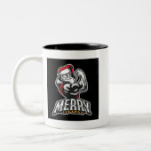 Merry Liftmas Santa Tasse (Links)