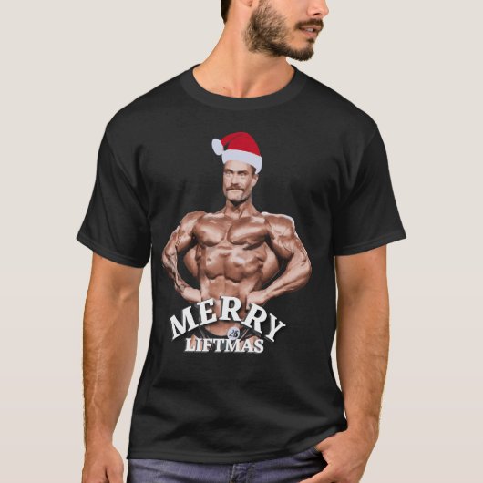 Merry Liftmas T-Shirt (Vorderseite)