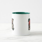 Merry Lit-mas Bookish Coffee Tasse (Zentrum)