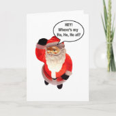 Merry Litmas Feiertagskarte (Vorderseite)