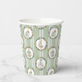Merry Little Baby Dusche Papier Cups - Muster Pappbecher (Links)