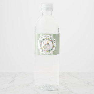 Merry Little Baby Dusche Wasserflasche Etikett