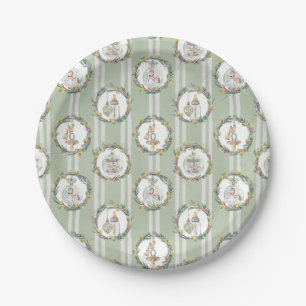 Merry Little Baby Duwer Dessert Teller - Muster