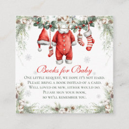 Merry Little Baby Shower Books For Baby Begleitkarte