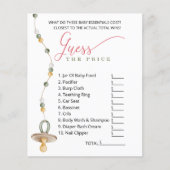 Merry Little Baby Shower Raten Sie das Preisspiel Flyer (Vorne)