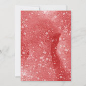 Merry Little Baby Shower Santa Baby Einladung (Rückseite)