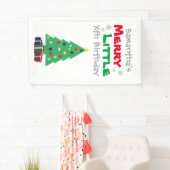 Merry Little Birthday Banner (Insitu)
