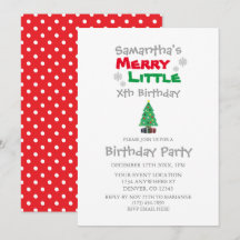 Merry Little Birthday