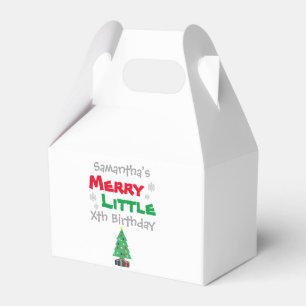 Merry Little Birthday Geschenkschachtel