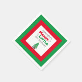 Merry Little Birthday Napkins Serviette (Ecke)