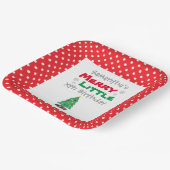 Merry Little Birthday Pappteller (Gewinkelt)