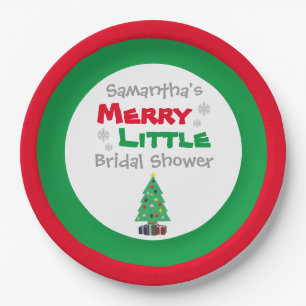 Merry Little Brautparty Pappteller