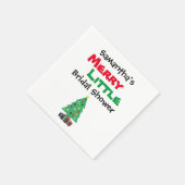 Merry Little Brautparty Serviette (Ecke)