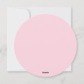 Merry Little Christmas Baby Bow Foto Weihnachten (Rückseite)