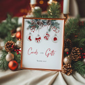 Merry Little Christmas Baby Shower Cards und Gesch Poster