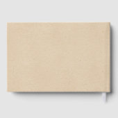 Merry Little Christmas Baby Shower Gästebuch (Rückseite)