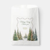 Merry Little Christmas Baby Shower Geschenk Tag Geschenktütchen (Vorderseite)